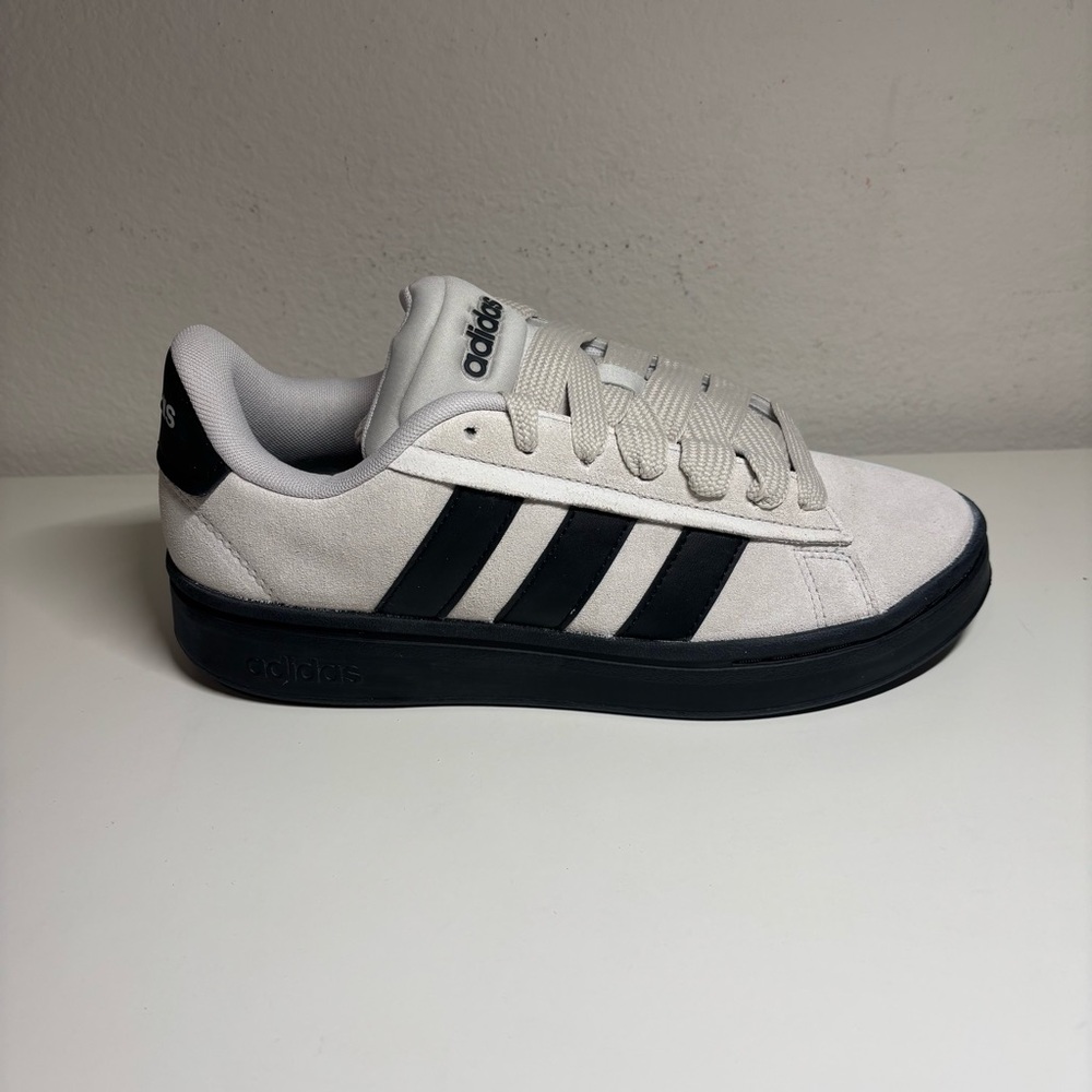 NEW ADIDAS Grand Court Alpha 00s Grey Core Black Mens Size 10 RIGHT SHOE ONLY